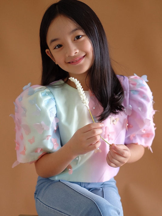 Filipiniana - MARIPOSA Top