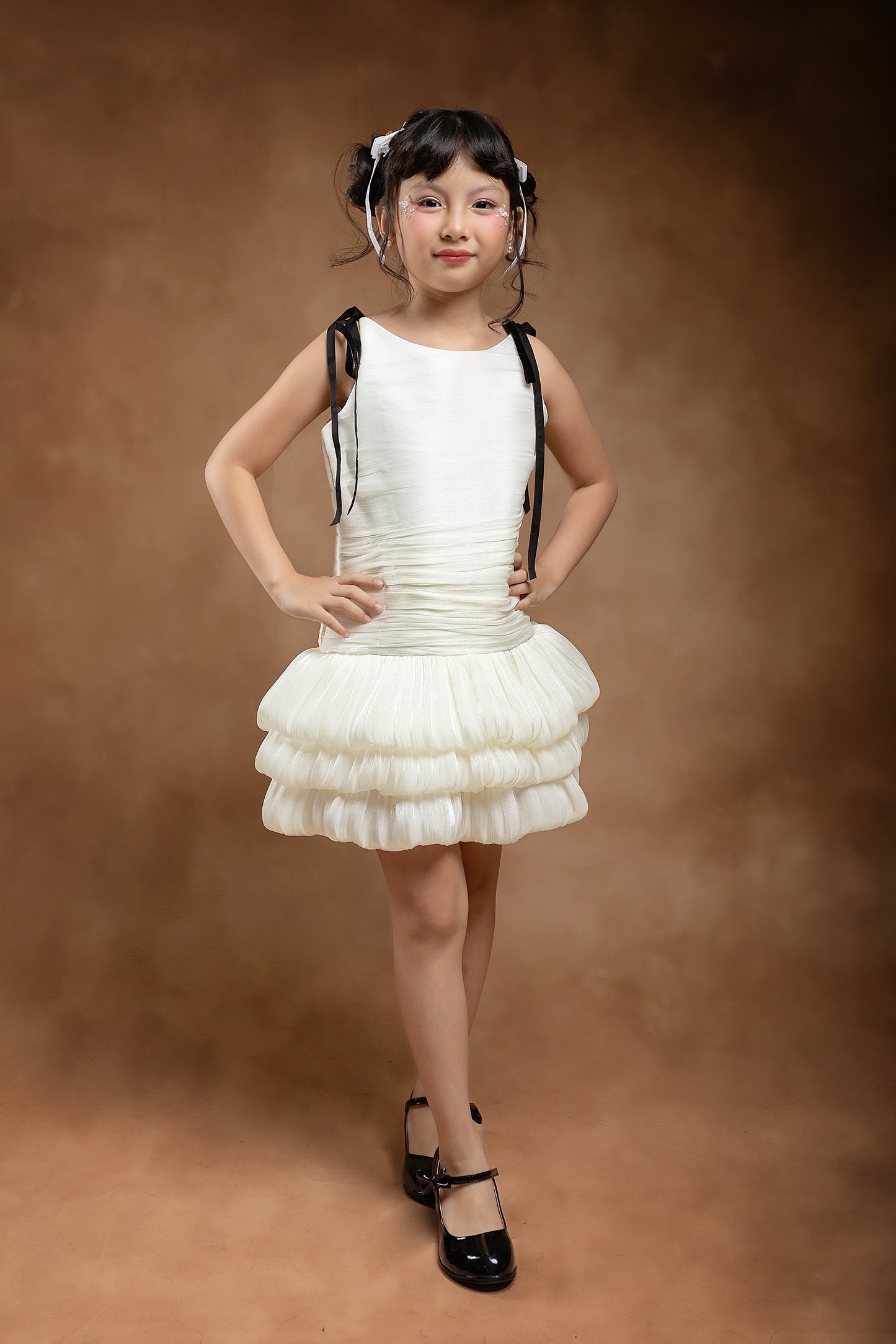 Charlotte dress in Ivory