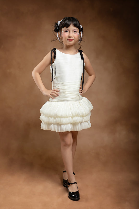 Charlotte dress in Ivory