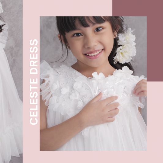 Celeste Ivory Tent Dress - Pre order