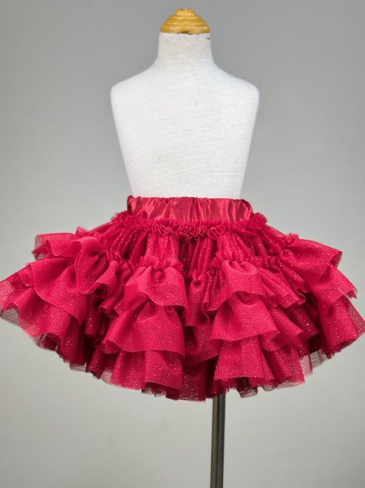 Signature Tutu Skirt in Crimson