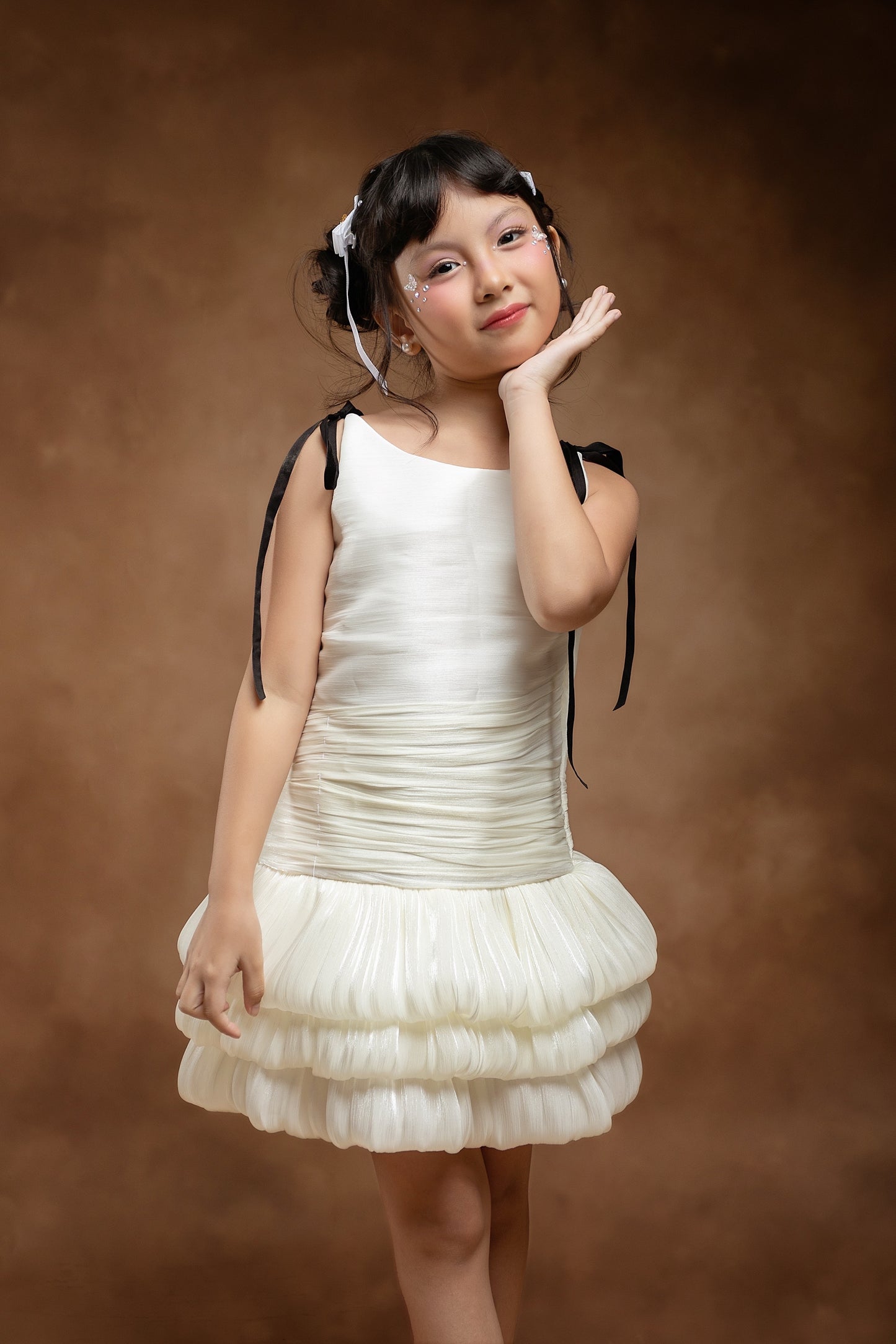 Charlotte dress in Ivory