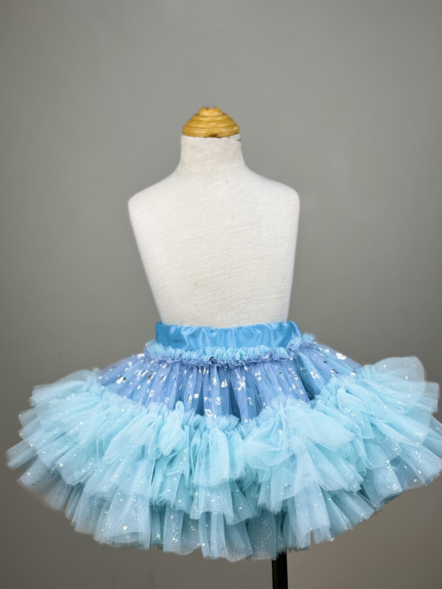 Signature Tutu Skirt in Elsa blue