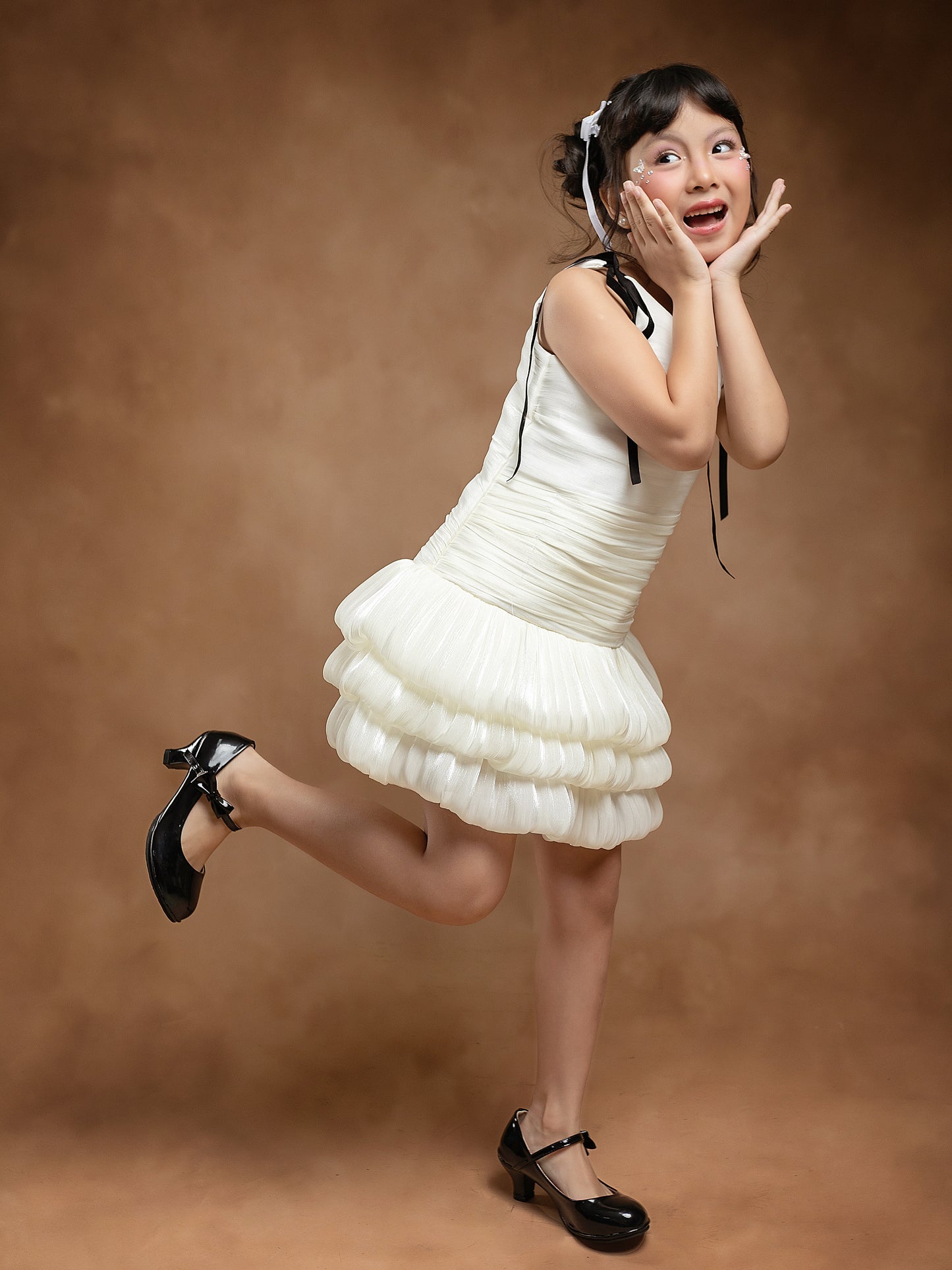 Charlotte dress in Ivory