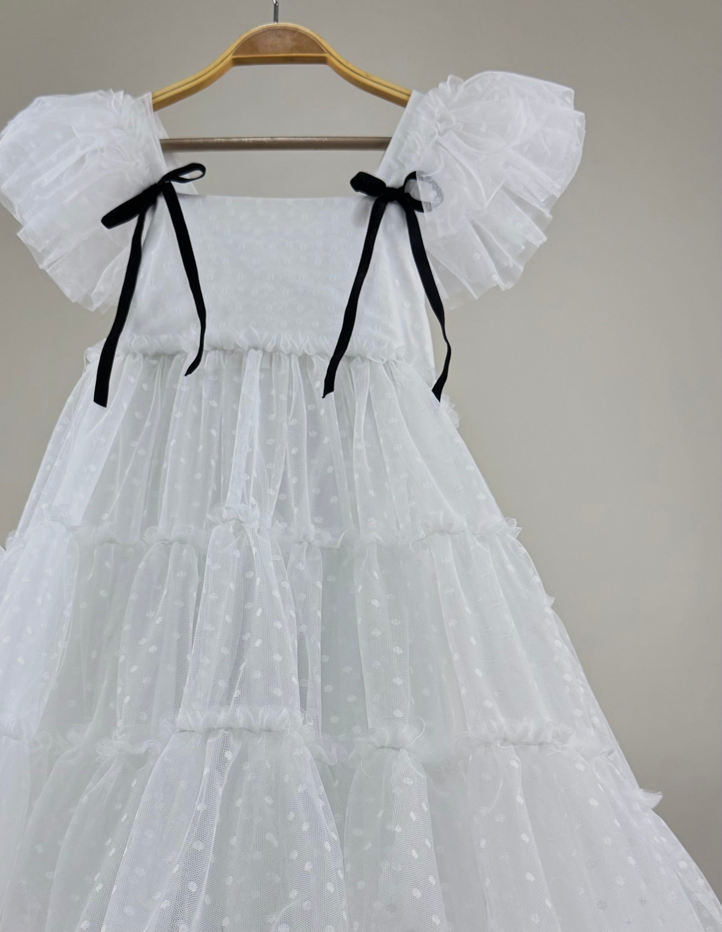 Ellie Dress in Ivory - On hand
