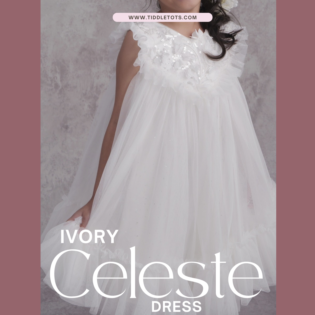 Celeste Ivory Tent Dress - Pre order