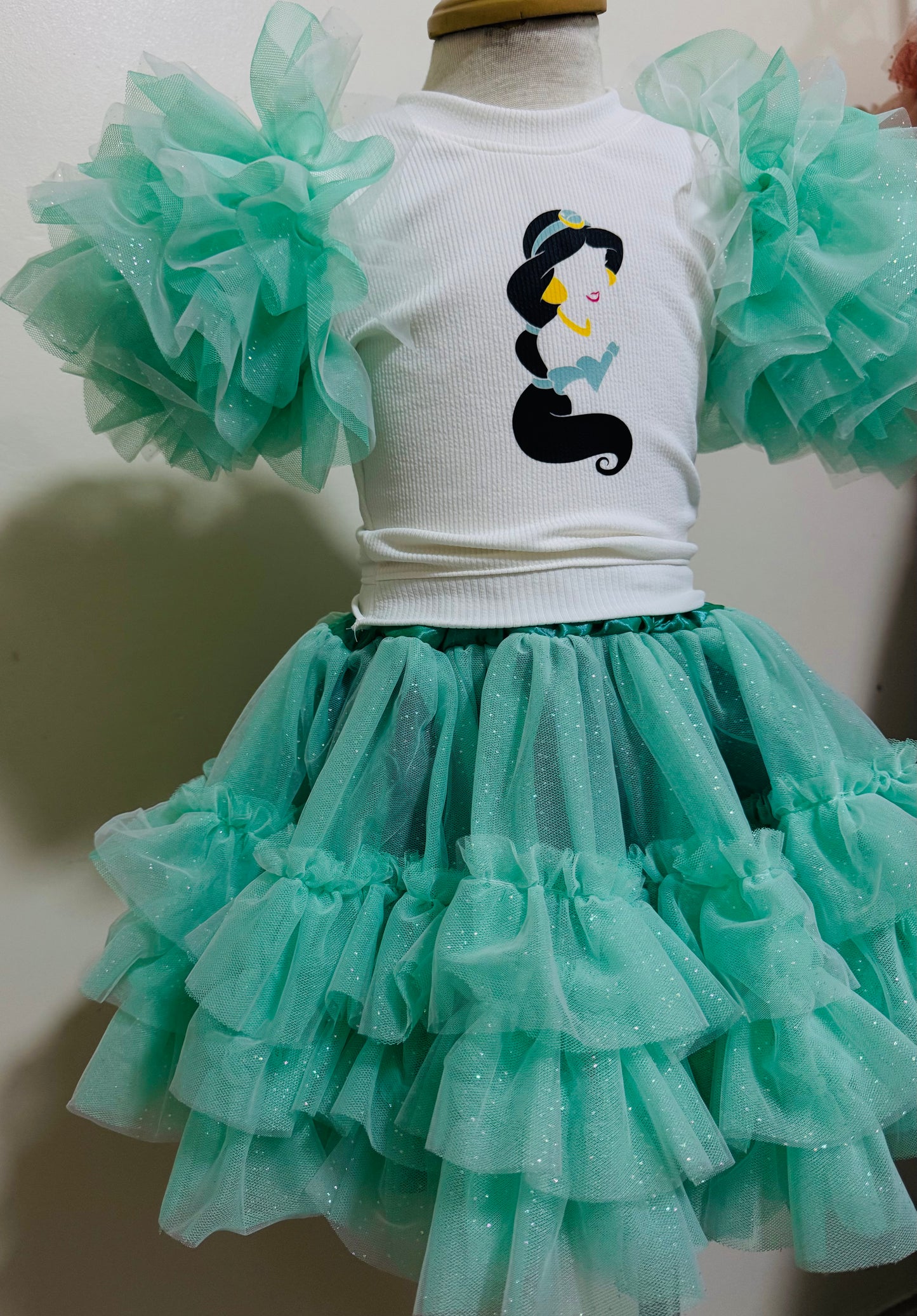 Jasmine Puff Tee and Tutu set