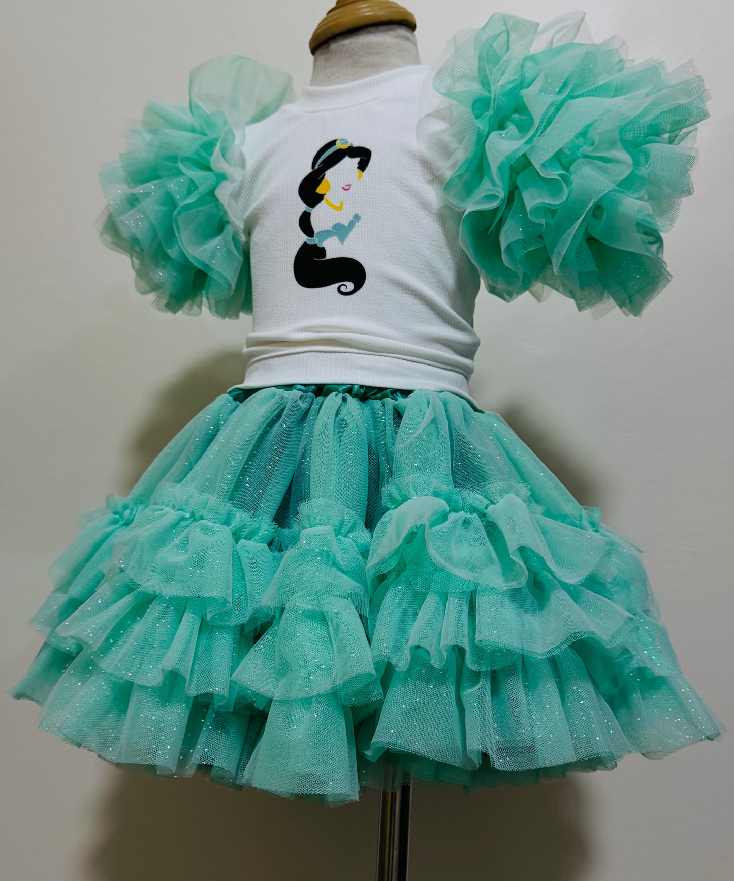 Jasmine Puff Tee and Tutu set