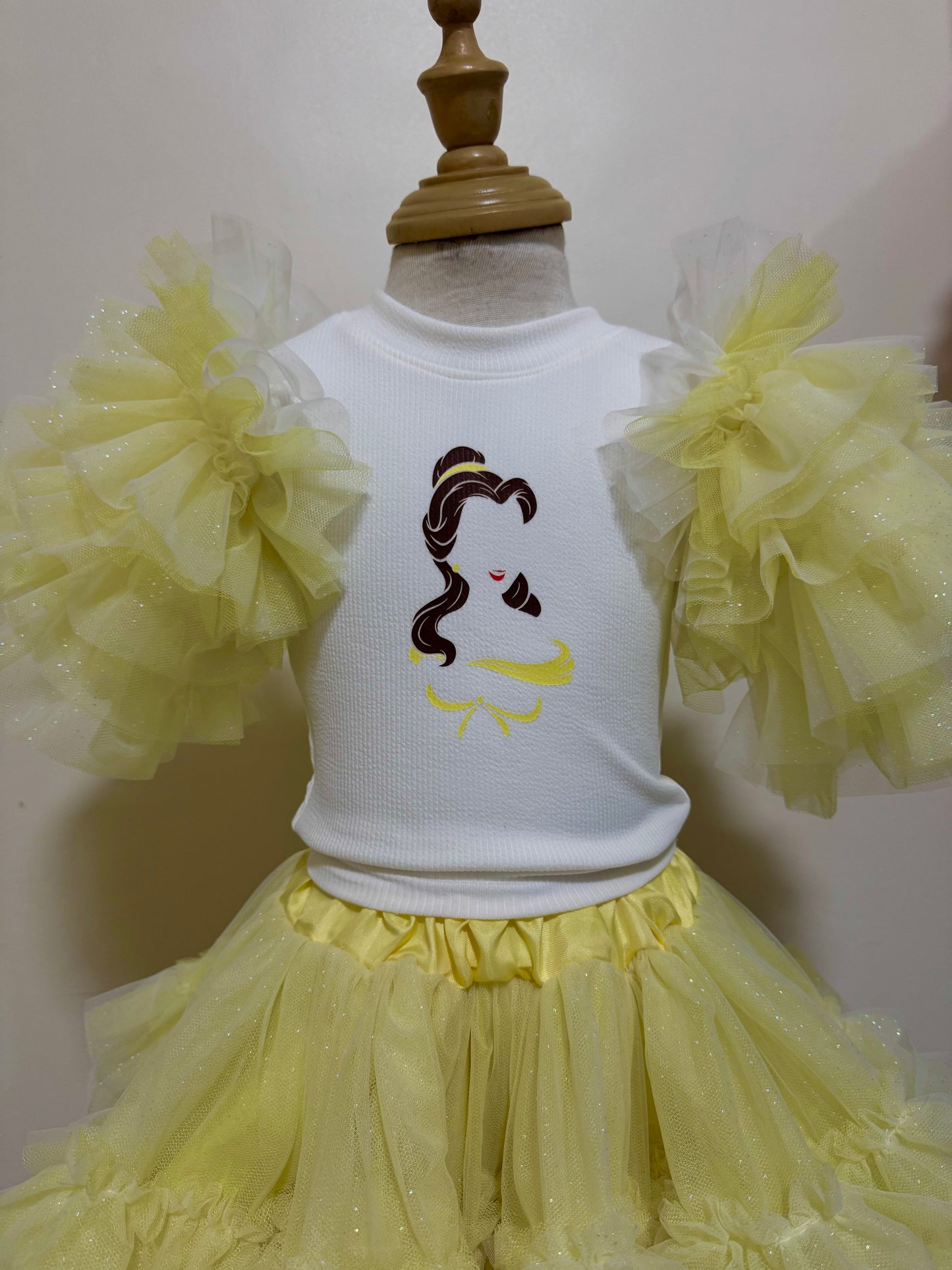 Belle  Puff Tee and Tutu set