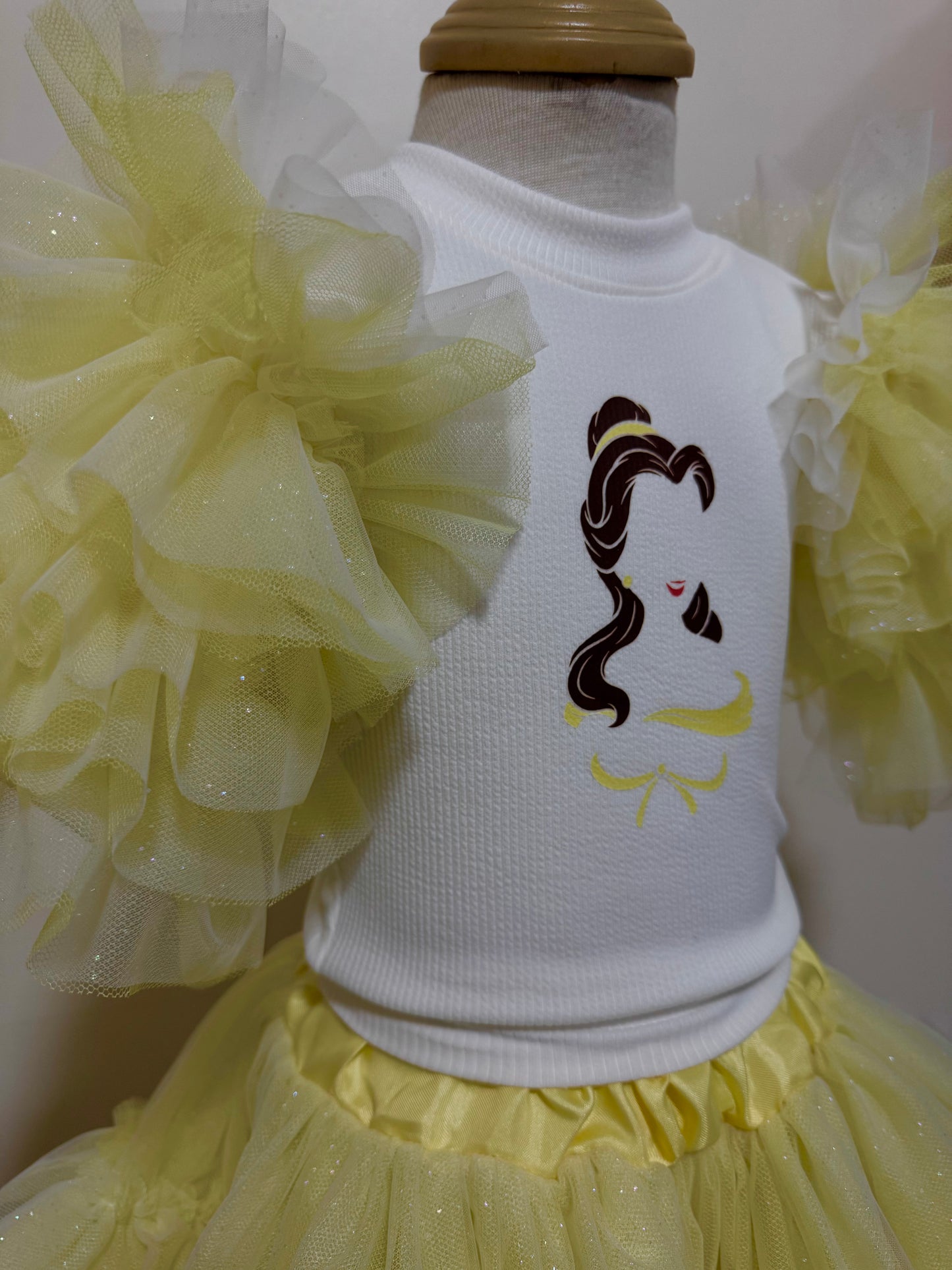 Belle  Puff Tee and Tutu set