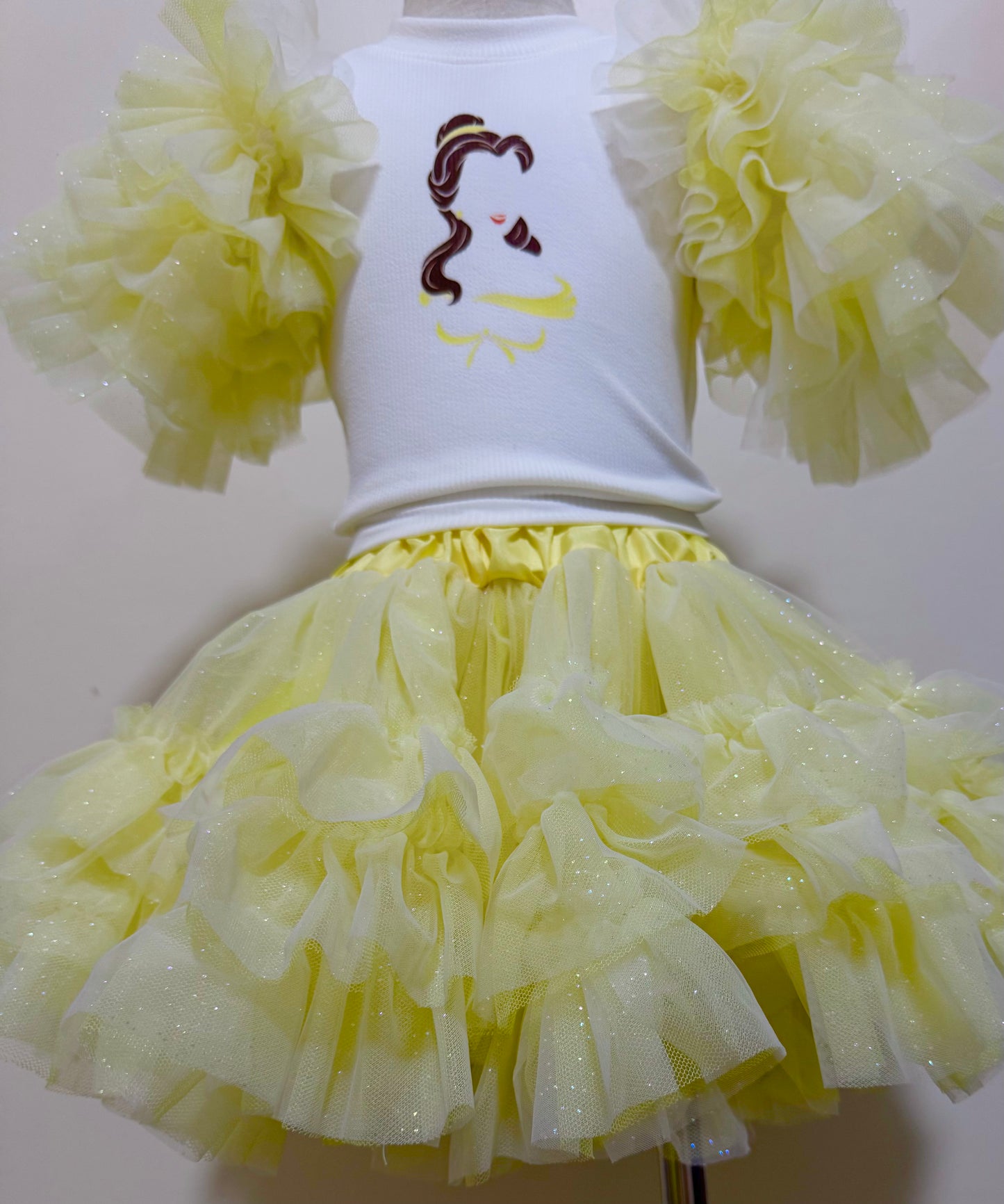 Belle  Puff Tee and Tutu set