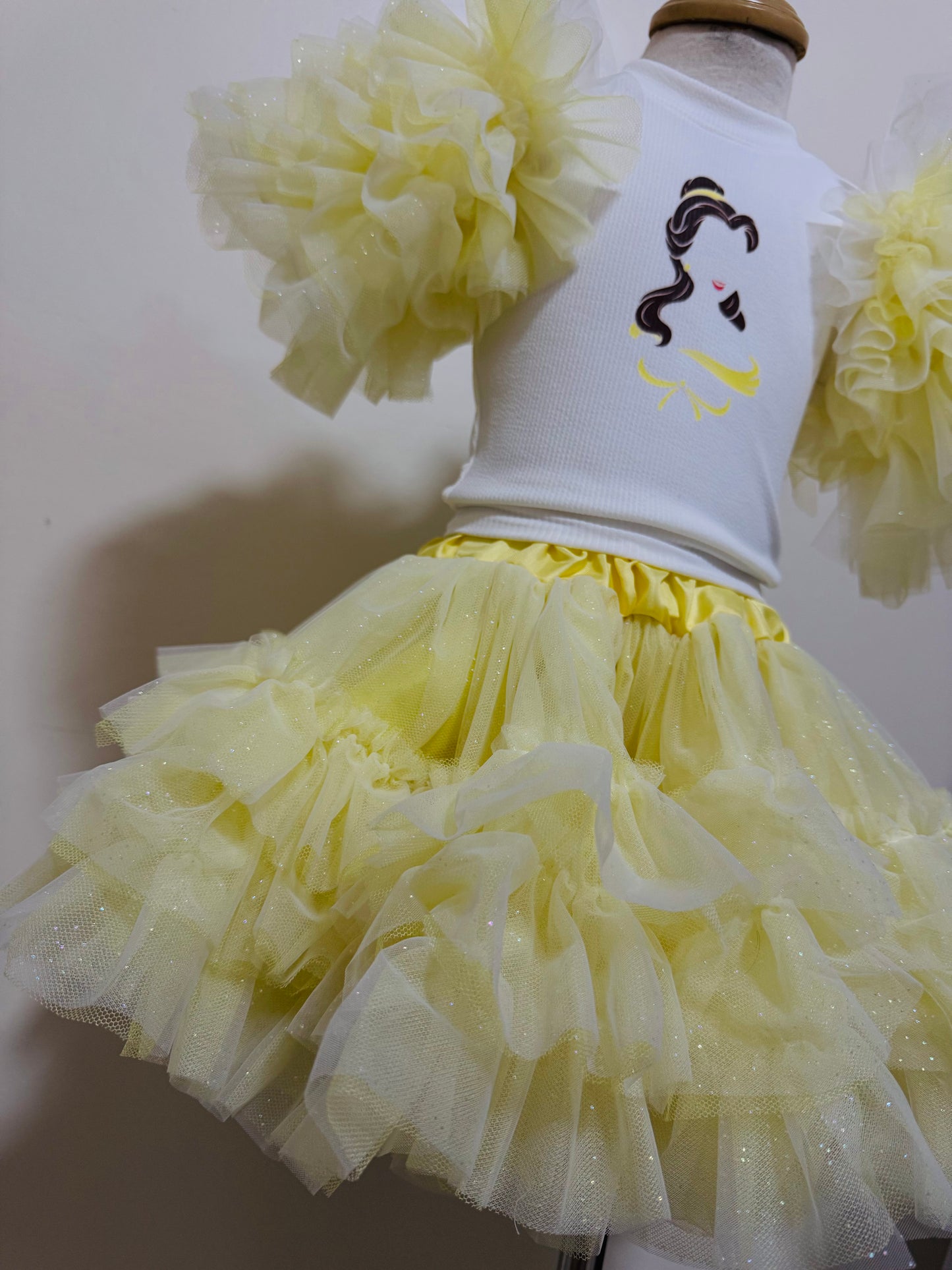 Belle  Puff Tee and Tutu set