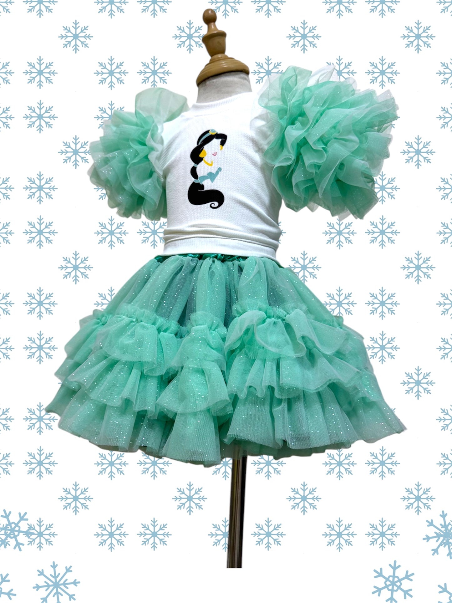 Jasmine Puff Tee and Tutu set